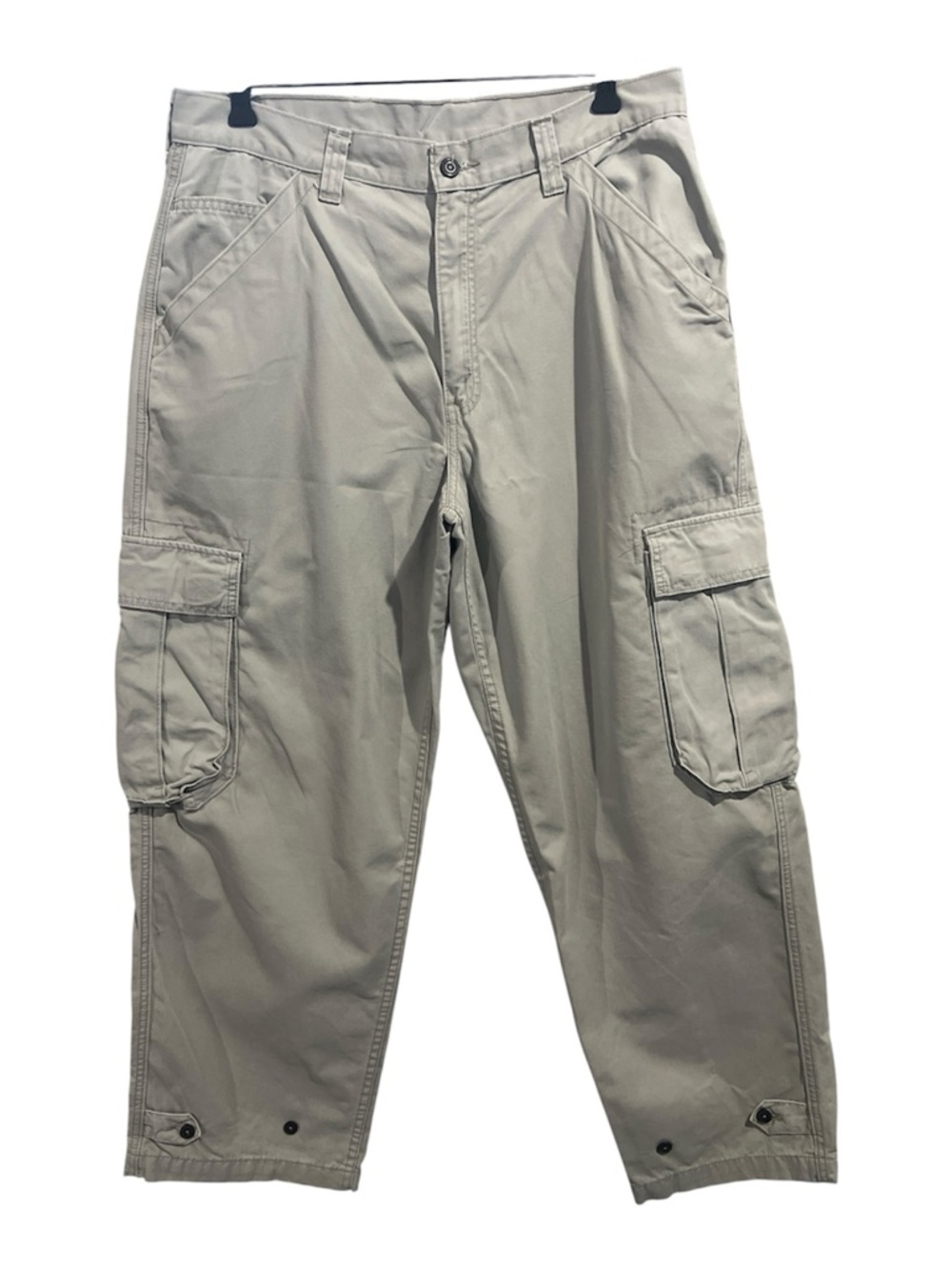 Vintage Levi's Dry Goods Cargo Pants Men’s 34x30 Beige Khakis Baggy 90’s Y2K